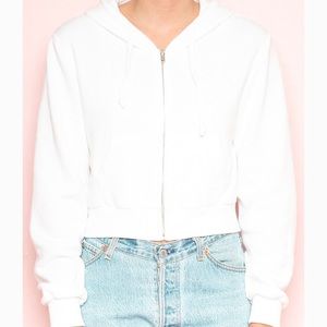 brandy melville crystal hoodie
